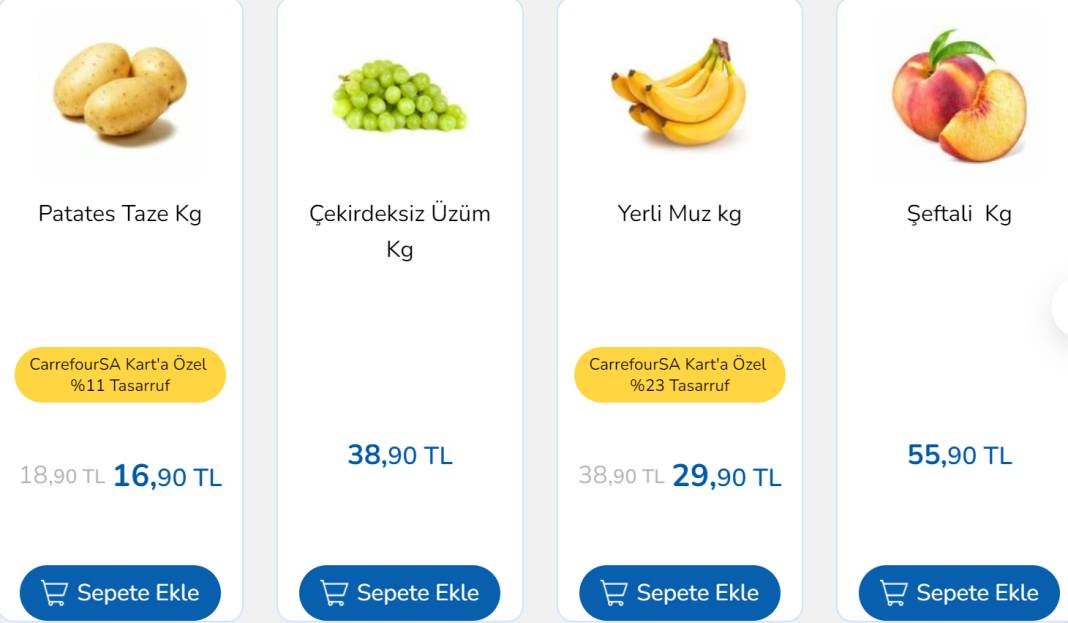 CarrefourSA Bulaşık Deterjanı 70 TL'ye Satıyor! Ayçiçek Yağı, Pirzola, Balık Fiyatları Düştü! 9